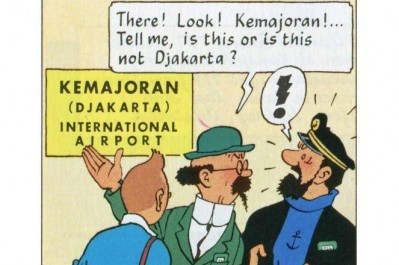 Tintin di Pulau Komodo, Tandai Persahabatan 65 Tahun RI-Belgia